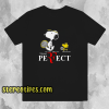 Roger federer snoopy team perfect tshirt