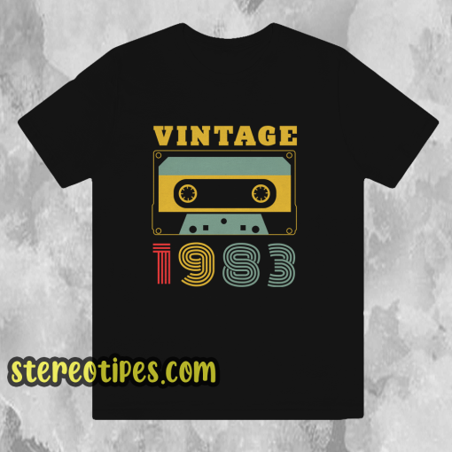 1983 Birthday Retro Vintage T shirt
