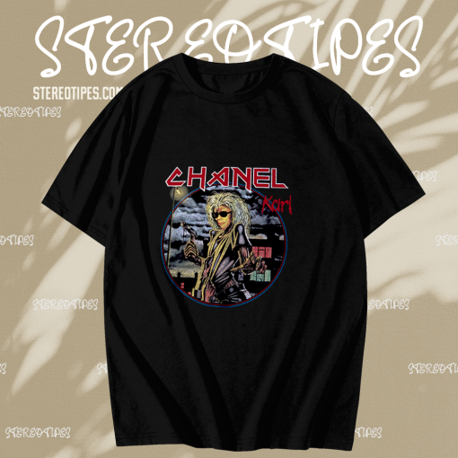 Iron Maiden Chanel Karl T-Shirt TPKJ1