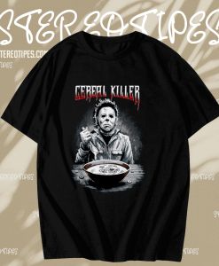 Michael Myers Halloween Cereal Killer T-Shirt TPKJ1