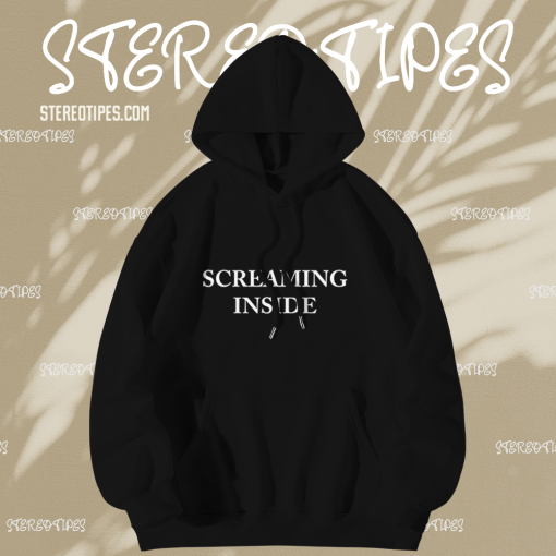 Screaming Inside Hoodie TPKJ1