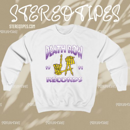 LA Death Row Records Sweatshirt TPKJ3