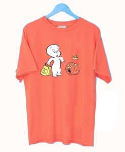 Casper The Friendly Ghost Pumpkin T-Shirt