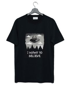 I Want To Believe in Kang and Kodos T-Shirt